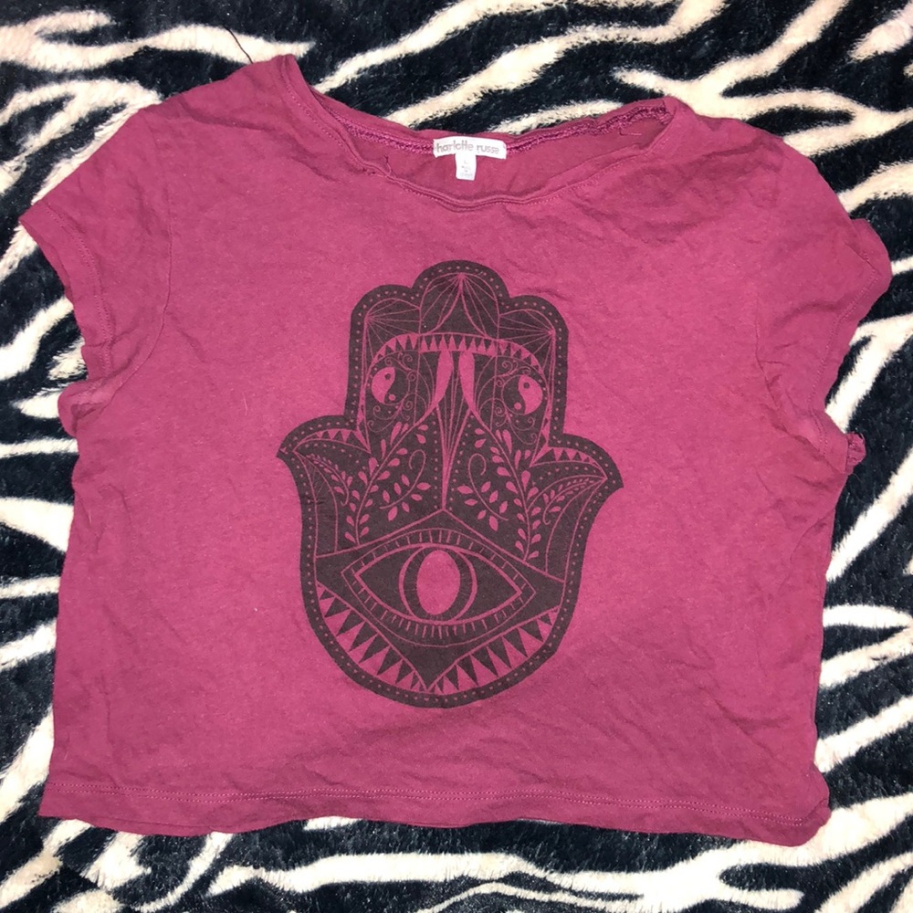 Crop top hand of god